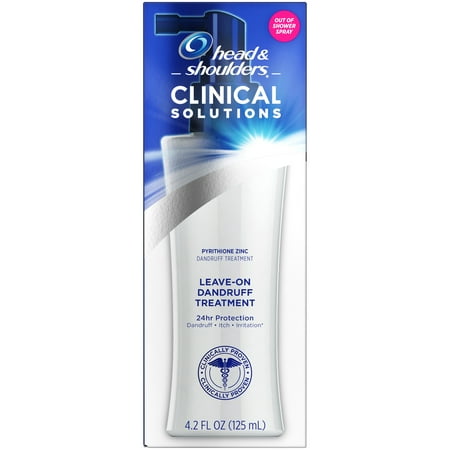 Head and Shoulders Clinical Solutions Leave-On Dandruff Treatment, 4.2 fl (Best Dandruff Treatment At Home)