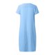 thumbnail image 4 of Vestido informal de encaje para mujer: cuello redondo, manga corta lisa, vestido de fiesta elástico y suave, 4 of 5
