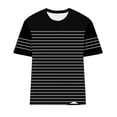 thumbnail image 5 of tarylea Dressy Tops for Women Short Sleeve Mesh Patchwork Ruched Front Slim Fitted Dailywear Blouses, 5 of 5