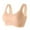 Beige, variant on Wireless Bas for Women Seamless Padded Soft Support Lift Sports Yoga Bras Comfort Full Coverage Bralettes
