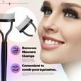 thumbnail image 3 of Emlimny Eyelash Comb,Eyelash Separator Mascara Applicator Eyelash Definer With Comb Cover Arc Designed Cosmetic Brushes Tool Black Eyelash Separator Tool, 3 of 7