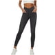 thumbnail image 3 of TaTaai Women's All Season Solid Color Faux Denim Long Pants Elastic Waist Slim Fit with Convenient Pockets Casual Versatile Comfortable Jean Trousers Gift, 3 of 5