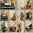 thumbnail image 4 of SunWMart A5 Size Scrapbook Paper, 48 Sheets Single Sided Cardstock Art Craft Paper for DIY Card Making Scrapbooking Journaling Supplies, 4 of 4