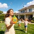 thumbnail image 4 of Fuebueo No Spill Bubble Bottle Pumpkin Bubble Blower Toys for Backyard Lawn Outdoor Activity, Anti Spill Bubble Solution Dispenser, Party Favor for Teens Adults, 4.72 Inch, Yellow, 4 of 9