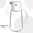 thumbnail image 3 of Olive Oil Dispenser Bottle Cooking Oil Container Glass Oil Carafe Automatic Flip Oil Bottle, 3 of 8