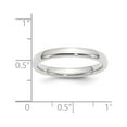thumbnail image 4 of Primal Gold 14 Karat White Gold 3mm Comfort-Fit Band, 4 of 5