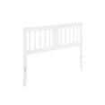 thumbnail image 3 of Pemberly Row Queen Solid Wood Headboard with USB Charger in White, 3 of 8