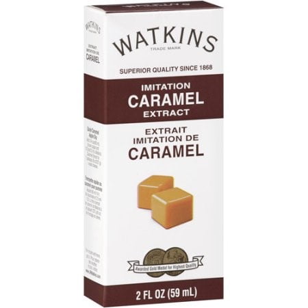 (2 Pack) Watkins Imitation Caramel Extract, 2 fl (Best Caramel For Caramel Apples)