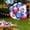 Blue, variant on Luoshdecor 4-Piece Fourth of July Decorative Balloons, Independence Day Decoration, Red White Blue Party Balloons for Indoor/Outdoor Home Decor