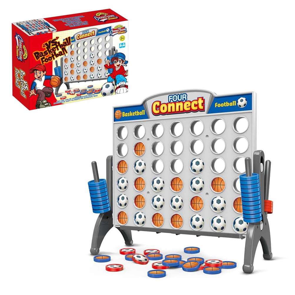 4 Shots Board Game 4 Shots Gameplay Mini Basketball Soccer Shooting