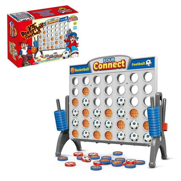 Juego De Mesa De 4 Tiros Juego De 4 Tiros Mini Baloncesto Juego De Disparos De Fútbol Juego De Mesa Divertido Para Niños Inevent AP006102-00