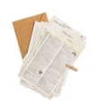 thumbnail image 4 of Papel de material retro Serie de libros antiguos Diario de cuentas a mano Manuscrito creativo Papel de respaldo decorativo, 4 of 5