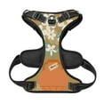 thumbnail image 5 of XMXY No Pull Dog Harness, Daisy Vase Flower Adjustable Reflective Pet Harness with Oxford Vest, Medium Size, 5 of 9