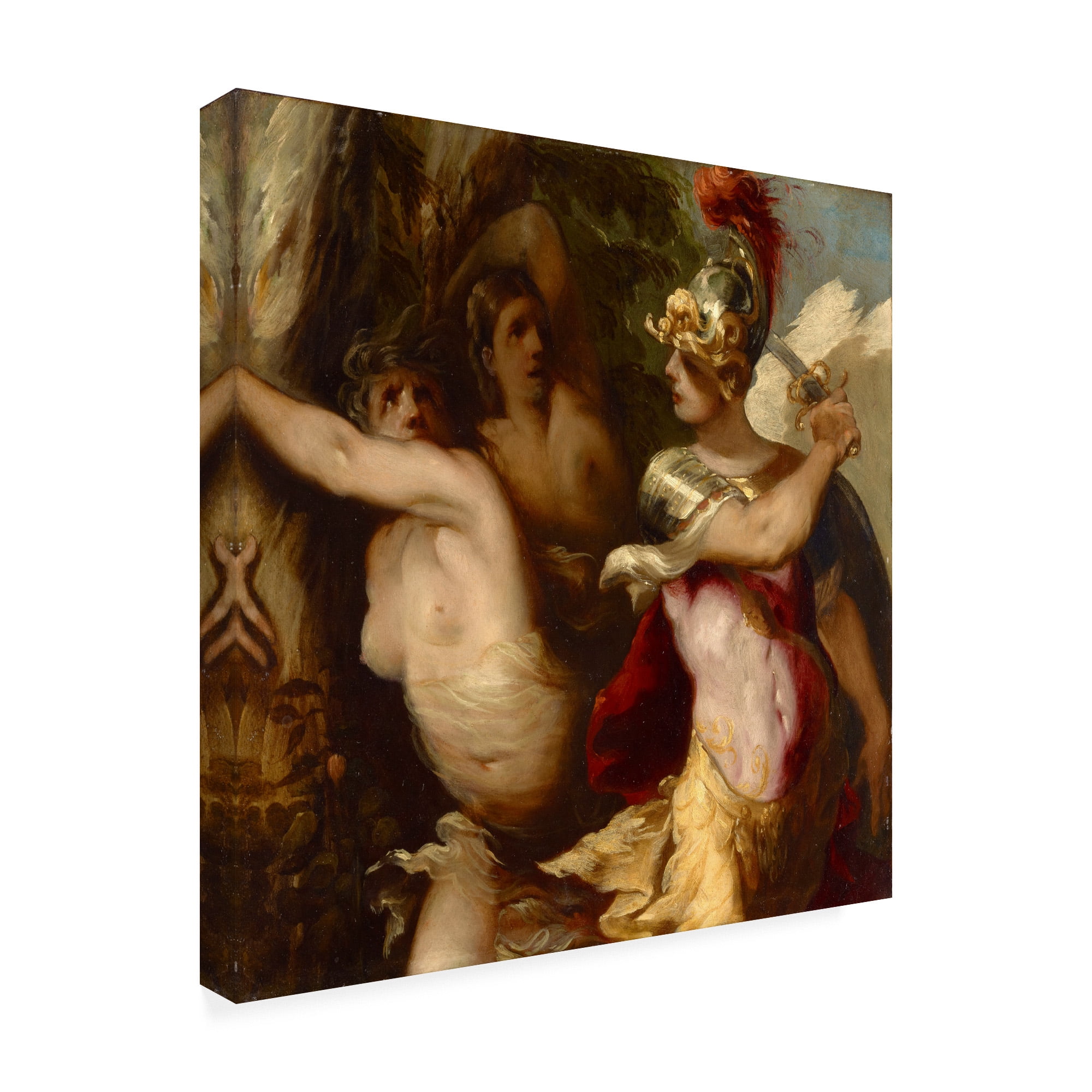 Maffei 'Rinaldos Conquest of the Enchanted Forest' Canvas Art