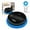 Black, variant on Smart Robot Vacuum Cleaner, Sweeping & Mopping 2-in-1, Rechargeable, Ultra-Thin Design, 1200mAh Battery, Quiet Operation, Auto Cleaning, Ideal for Home, Floor, Carpet, Pet Hair