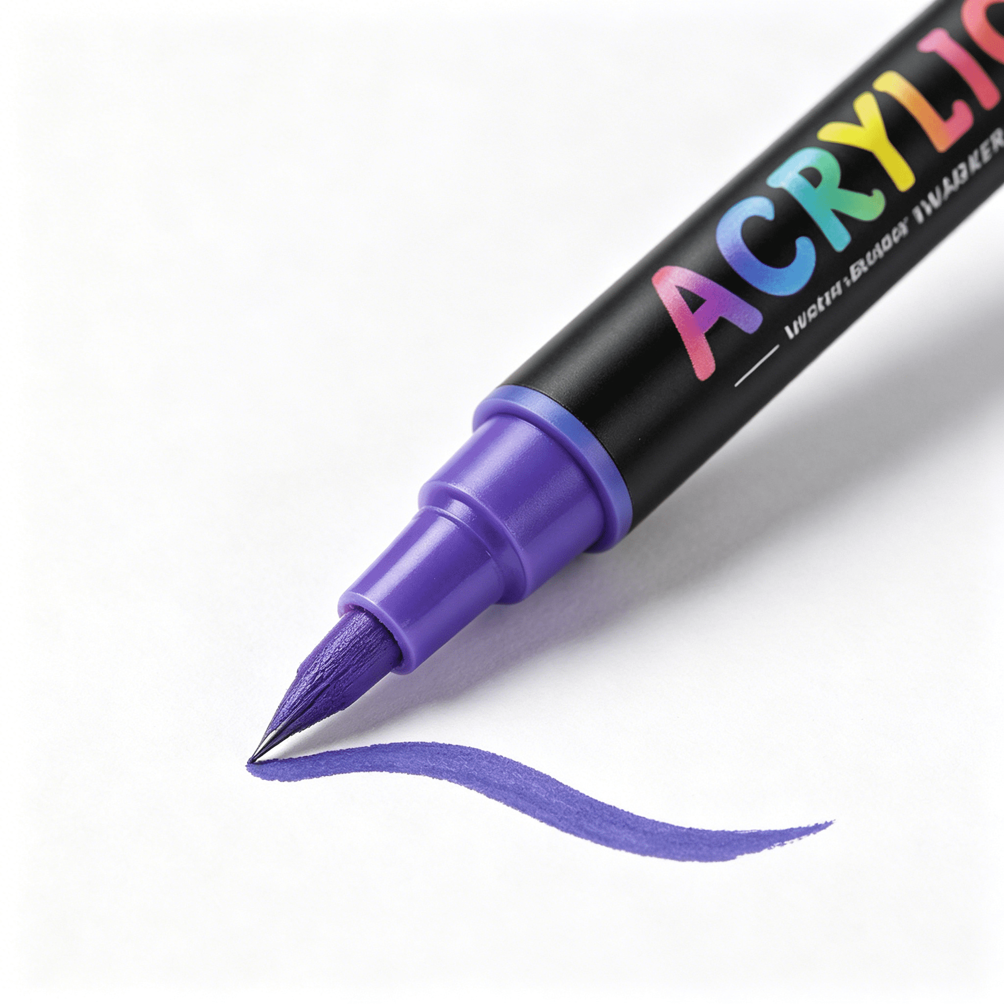 CCOCC 2026 New 12/24/36/48 Pcs Dual Tip Acrylic Paint Markers, Acrylic Paint Pens Extra Fine Tip Acrylic Paint Markers for Rock Painting, Ceramic, Stone, Wood, Canvas, Stone, Diy Crafts Card Making