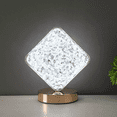 thumbnail image 4 of "Lámpara Táctil Regulable Para Mesita De Noche De Dormitorio Diamante ", 4 of 5