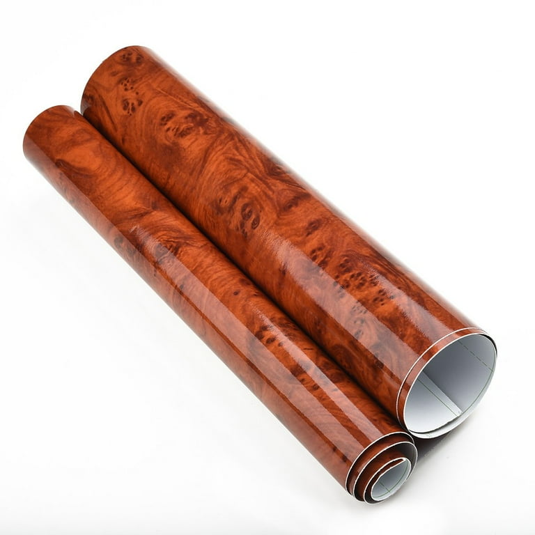 Sky City 50 cm * 500 cm glanzend hout graan vinyl auto wrap folie hout