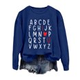 thumbnail image 4 of TINZ Chandail à Capuche Tendance pour Femmes, Imprimé Lettre, Col Rond, Automne & Hiver, Manches Longues, Veste à Cordon, Chandails en Molleton Col pour Femmes, 4 of 4