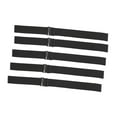 thumbnail image 1 of Correas de banda elástica s negras de 5 piezas con ganchos, para gorras de pelucas, cierre de encaje, sin pegamento Zulema Banda elástica, 1 of 8