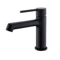 thumbnail image 2 of Bathroom Deck Mount Single Handle Sink Faucet White Brushed, 2 of 5