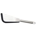thumbnail image 3 of Fish Spatula Slotted Fish Turner Spatula Silicone Fish Spatulas for Nonstick Cookware Black, 3 of 7