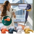 thumbnail image 1 of Vaidha Punch- Bathroom Hair Dryer Rack Rack Duct Shelf Wall-mounted Hair Dryer Hanger Bathroom Storage Rack, 1 of 5