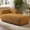1-Orange, variant on Arouseden 64" Green Upholstered Chaise Lounge Chair Indoor,Fainting Couch Chaise Lounge Chair with Left Armrest,Daybed Bench,Modern Comfy Fluffy Recliner Sleeper Sofa for Living Room,Bedroom