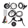 thumbnail image 2 of Kit de controlador de panel de Bicicleta eléctrica s866 panel 17a 3 kit de conversión de mango de freno del acelerador del pulgar para motores de 350 W, 2 of 10