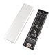 thumbnail image 5 of M Buder Carcasa para Disco Duro M.2 PCIe NVMe SSD Enclosure USB 3.1 Tipo C 10Gbps 2TB UASP Protocolo, Plateado con Cable A a C, Tamaño 16 cm / 6.3 pulgadas, 5 of 9