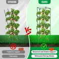 thumbnail image 5 of 1 Set Tomato Cage Height Adjustable Easy to Assemble Vertical Climbing Plants Vegetable Trellis Flowers Plant Support Tomato Support Garden Trellis-B,L, 5 of 8