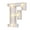 Letter:F, variant on Walbest Decorative LED Illuminated Letter Marquee Sign, Alphabet Marquee Letters with Lights For Wedding Birthday Party Christmas Night Light Lamp Home Bar Decoration K