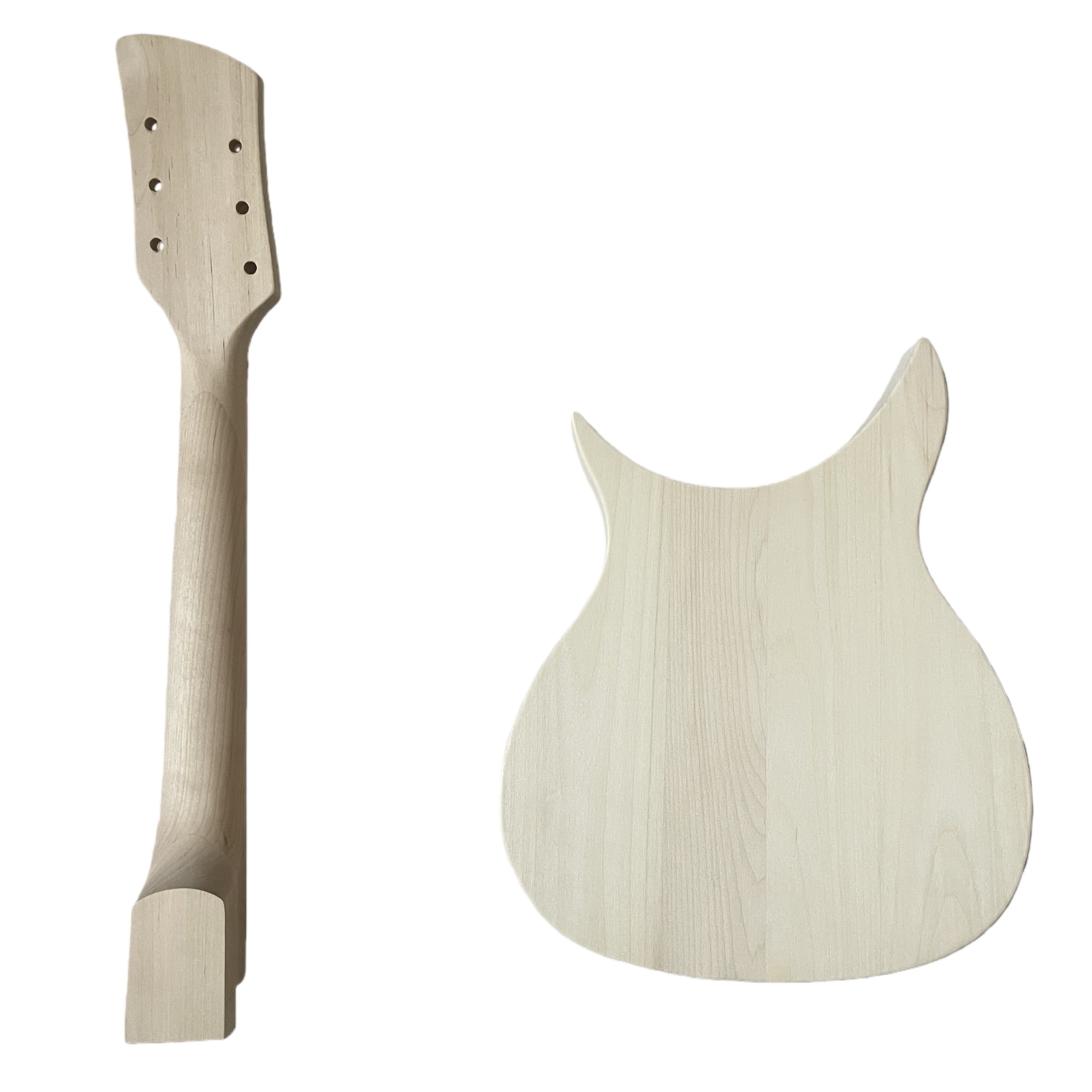 DIY Electric Guitar Kit 325 Style Basswood Body Maple Neck Rosewood Fingerboard