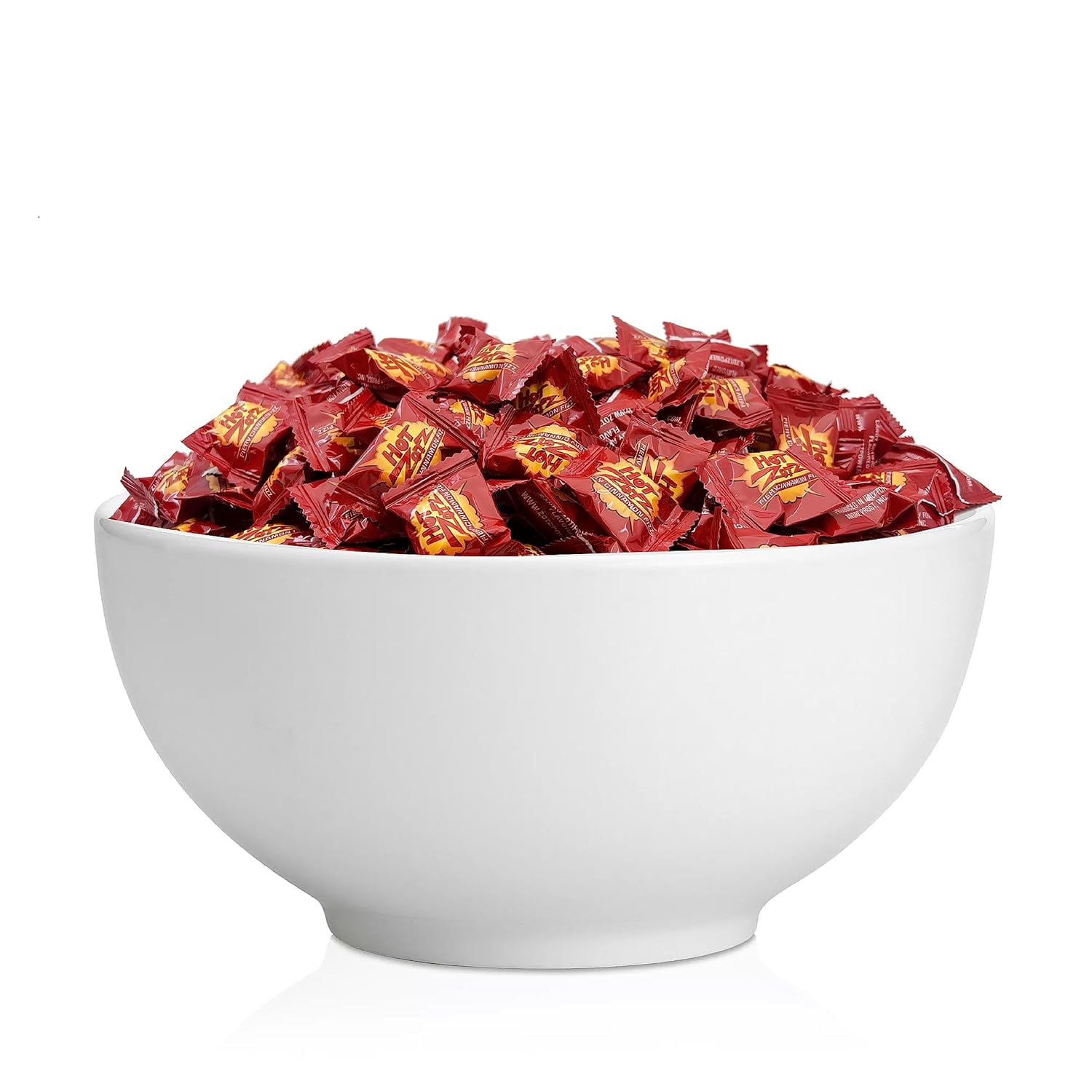 CrazyOutlet Hot Zotz Hard Candy, Fiery Cinnamon Fizz, Bulk Pack 2 Pounds