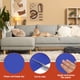 thumbnail image 3 of Cinta de parches de cuero Uxcell para muebles, kit de reparación de cuero autoadhesivo de vinilo de 3.2 x 61 pulgadas, azul oscuro, 3 of 6