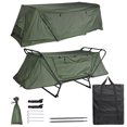 thumbnail image 2 of Yescom Tente Simple Lit Pliant Portable Imperméable Camping Randonnée Sac de Pluie, 2 of 11