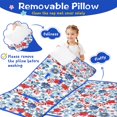 thumbnail image 3 of Pioneer Flower Floral Print Pattern Toddler Nap Mats for Kids Preschool,Sleeping Mat Bag or Kids,Toddler Sleeping Bag,Toddler Nap Mat or Daycare, 3 of 6