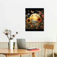 thumbnail image 2 of BCIIG Sun, Flowers, Butterflies Fine Art Aesthetic Poster & Print Wall Painting for Living Room Bedroom Home Office Decor 12x16 in, 2 of 5