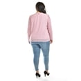 thumbnail image 3 of Blusa de mangas con relieve Roman Fashion Rosa Talla 36, 3 of 6