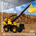 thumbnail image 3 of Camión de construcción de juguete Tonka Steel Classics Mighty Crane, 3 of 6