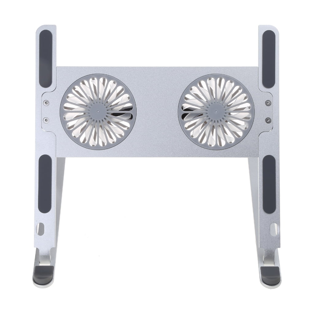 Boneruy Laptop Stand Riser with Cooling Fans Holder Foldable Bracket