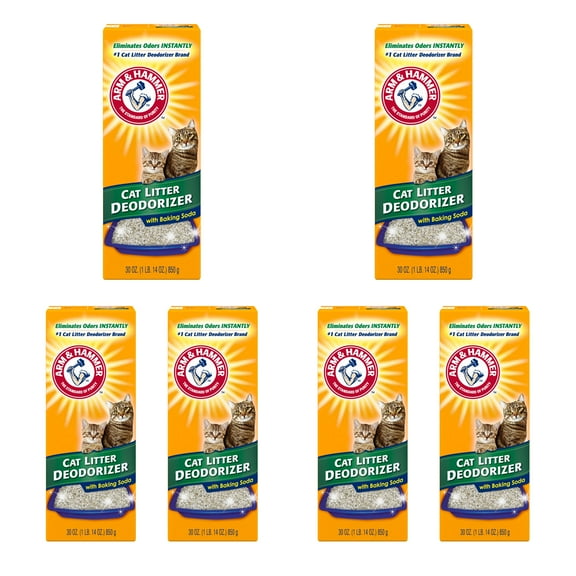 Pack of 6 ARM & Hammer Cat Litter Deodorizer, 30-oz