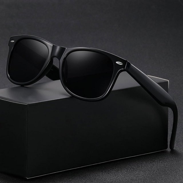 1 Pce Lunettes de Mode Rétro Polarisées pour Hommes d'Extérieur