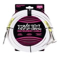 thumbnail image 1 of Ernie Ball - Cable para instrumentos, recto/acodado, 6,1 m, color blanco, 1 of 4