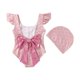 thumbnail image 5 of Trajes de baño para niños Traje de baño suave Ropa de playa Piscina para niños Volantes con natación 130, 5 of 9