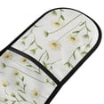 thumbnail image 2 of Dailycode Double Sided Oven Mitt with Loop Heat Resistant Kitchen Long Potholders 7" x 35" Cute Daisies and Leaves, 2 of 6