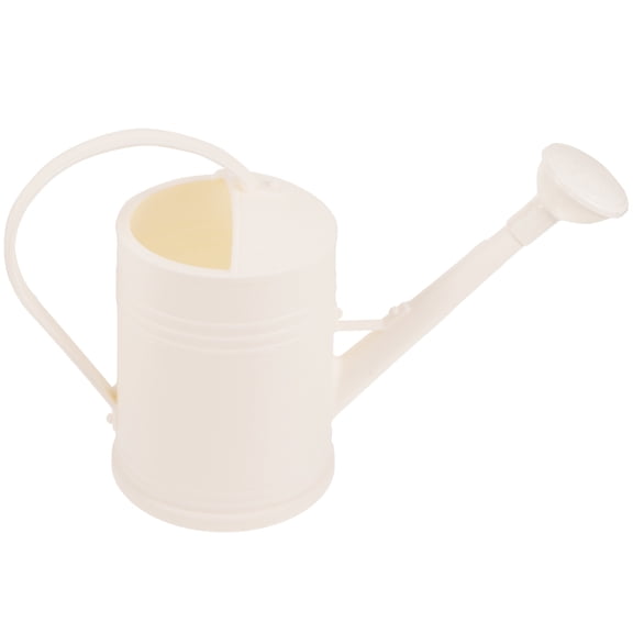SEWCHICS Home Use White Plastic Water Pitcher for Plants with Comfortable Handle and Spill-Free Watering