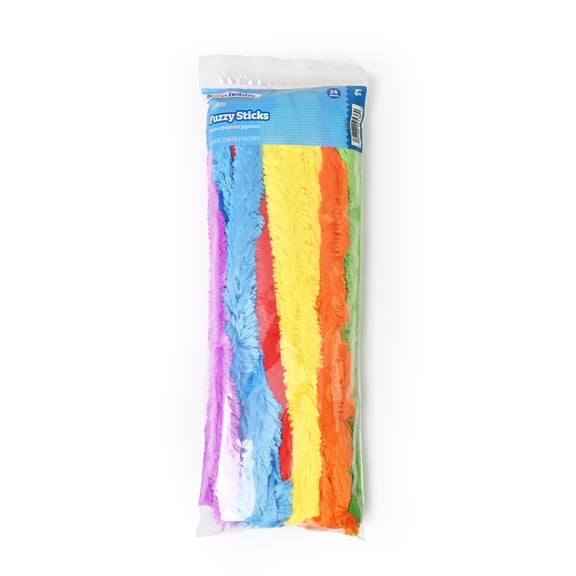 Hello Hobby Jumbo Chenille Stems, 24 Count, 12 Inch Craft Pipe Cleaners