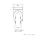 thumbnail image 3 of Carrymaster ACLU-100SFB Light-Duty Swivel Flange Brake Non-Leveling Caster, 3 of 4