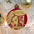 thumbnail image 5 of Naughty Boy Go To My Room Comic Funny Humor Wood Christmas Tree Holiday Ornament, 5 of 7